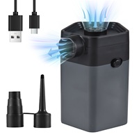 Mini pompe à air portable d'extérieur Rechargeable par USB Petite pompe à air rapide sans fil Câble CE 2600Pa Type-C Plus de scènes d'utilisation