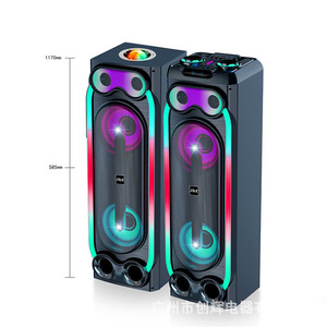 JBA Party Speaker Karaoke Machine 1170mm Bluetooth Speaker With Microphone Rechargeable Battery Outdoor Use - Product Image 1