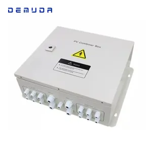 德穆达工厂汇流箱光伏Dc 2 4 6 10 16 24串1000v 1200V光伏阵列汇流箱，用于太阳能电池板电源系统
