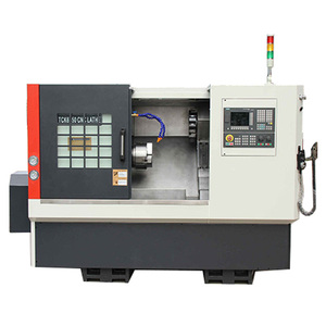 FANUC CNC Controller Slant <b>Bed</b> Horizontal CNC Lathe Machine for Metal China Cheap - Product Image 3