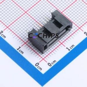 <b>SATA</b>-603-M07S1BY-A Hard <b>Drive</b> Connector (SAS/<b>SATA</b>/M.2) Through hole Component (THT) Connector <b>SATA</b> Female 7P Through Hole - Product Image 1
