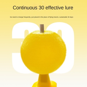 Piège à mouches des fruits d'intérieur durable en forme de boule, fabriqué en PP solide, pour la lutte antiparasitaire des vergers de melons et d'agrumes, le contrôle et la répulsion des animaux - Product Image 3
