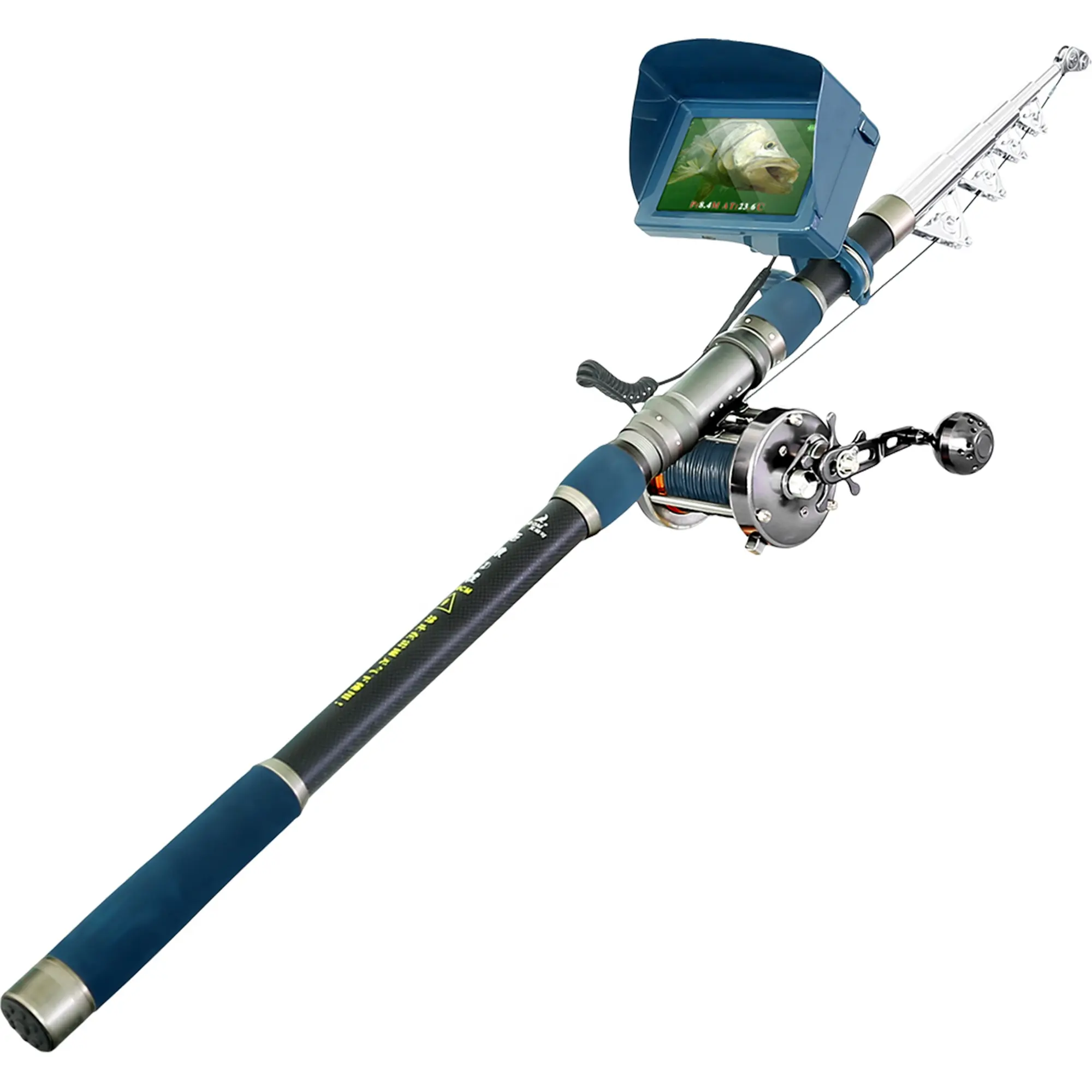 Meilleure vente H95S caméra de pêche sous-marine IP68 HD moniteur caméra sous-marine détecteur de pêche ensemble canne à pêche mer