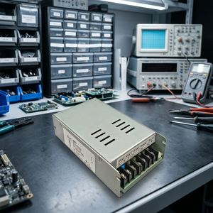 แหล่งจ่ายไฟสวิตชิ่ง DC-DC อุตสาหกรรม 12V อินพุต/เอาต์พุต 20A 50/60Hz ตัวเรือนโลหะ แหล่งจ่ายแรงดันไฟฟ้าที่เชื่อถือได้สำหรับระบบอัตโนมัติ - Product Image 3