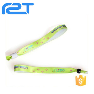 Pulseras tejidas RFID impermeables para eventos 13,56 MHz <span class=keywords><strong>Classic</strong></span> <span class=keywords><strong>1K</strong></span> NFC 213 Pulseras de tela Pulseras - Product Image 5