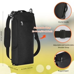 Golf Cooler Bag for Men Women Small Soft Insulated Beer Cooler Holds 6 Pack of Cans or Two Wine Bottles - Product Image 2