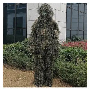 Sturdyarmor Ghillie Clothing Tactical Gear Equipment Outdoor Jungle Hunting Woodland Camo Camouflage Ghillie Suit