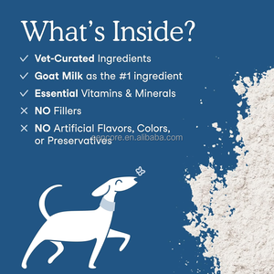 Ziegenmilchgeschmack Haustier-Multivitamin-Pulver Probiotika-Ergänzung für Hunde und <span class=keywords><strong>Katzen</strong></span> zur Unterstützung des Immunsystems und der allgemeinen Gesundheit - Product Image 5