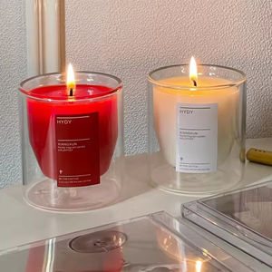 Juego de Velas Aromáticas de Lujo para Decoración del Hogar, Regalo para Navidad o Día de la Madre, Vela de Cera de Soya Perfumada con Frasco de Vidrio y Caja de Regalo - Product Image 5