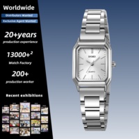 Jam Tangan Wanita SKMEI 2237 Best Seller, Mesin Quartz, Stainless Steel, Mewah, Sederhana, untuk Bisnis