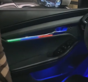 אור LED סביבתי לרכב עבור מאזדה 3 אקסלה 2020-2025 דלת מכשירים מנורה דקורטיבית עם שמיים כוכבים סִגְנוֹן - Product Image 3