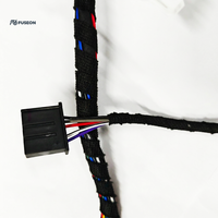 Rangkaian Kabel Chassis Bodi Mobil dengan Konektor Multi-Pin dan Klip Pemasangan, Kabel Harness Otomotif Kustom OEM 12V 24V