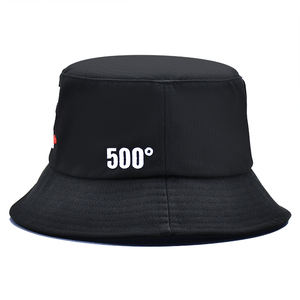 Chapeaux de pêcheur brodés de haute qualité, fabrication directe, personnalisables, protection solaire extérieure, Gorras Bucket Cap - Product Image 5