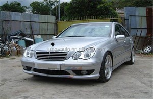 Kit de Carrocerí<span class=keywords><strong>a</strong></span> C63AMG para Benz Clase <span class=keywords><strong>C</strong></span> C200 C180 C300 W203 2003-2007, Tuning, Alerón - Product Image 6