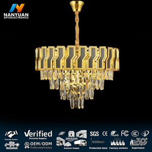 Lámpara de Techo <span class=keywords><strong>LED</strong></span> de Cristal Moderna y Lujosa para Sala de Estar o Comedor - Product Image 1