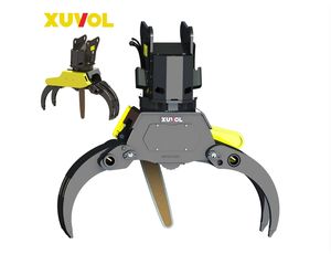 XUVOL WYJ-100W Highway /Municipal Tree Branch Pruning Excavator Rotating Tree Cutting Machines Grapple Saw Tree Branches Pruner - Product Image 2