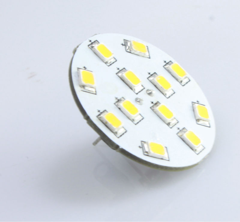 2W G4 LED-Lampe 12V AC/DC Bi-Pin-Basis Decke Einbau Puck Glühbirne LED für RV Camper Trailer Wohnmobil 5. Rad, Marine boot