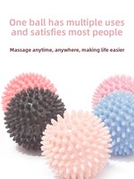 Rouleau de massage à picots en PVC, lot mixte, faible MOQ, pour Pilates et Yoga, relaxation musculaire des fascias - 6 cm pour Hommes/Femmes/Enfants