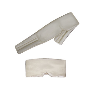 Máscara <span class=keywords><strong>de</strong></span> Ojos <span class=keywords><strong>de</strong></span> satén 2 en 1 para mujer, cubierta <span class=keywords><strong>de</strong></span> <span class=keywords><strong>cabeza</strong></span> larga <span class=keywords><strong>de</strong></span> cobertura completa, máscara <span class=keywords><strong>de</strong></span> ojos grande gruesa a prueba <span class=keywords><strong>de</strong></span> viento OEM, nuevo estilo, diseño similar a la seda - Product Image 5