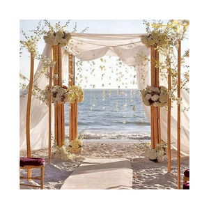 Cortinas drapeadas de techo de boda de estilo moderno, tienda de campaña de fondo tejido de alta calidad para hoteles, hospitales y ventanas - Product Image 4