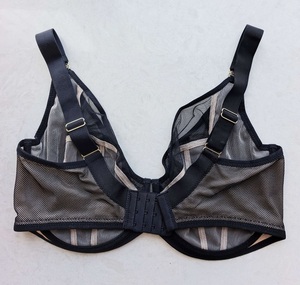 <span class=keywords><strong>Reggiseno</strong></span> a <span class=keywords><strong>Coppa</strong></span> Piena Taglie Forti 34-44 <span class=keywords><strong>C</strong></span> D E F G H con Pizzo e Ferretto, in Poliestere, con Spalline Halter, Lingerie Quotidiana - Product Image 4
