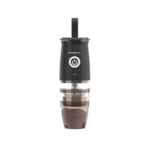 Mini molinillo de café eléctrico y Manual con 5 ajustes ajustables, molinillo de café Espresso, molinillo de café