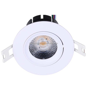 Benory 24V loxone Knx DALI dt8 Aluminio RGBW led downlight 2700K 3000K 4000K 5000K 6000K DMX PWM <span class=keywords><strong>CCT</strong></span> cri95 puntos de techo inteligentes - Product Image 1
