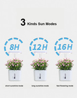 Jardinière Intelligente d'Intérieur la Plus Vendue avec Éclairage LED Intelligent pour la Culture à Domicile