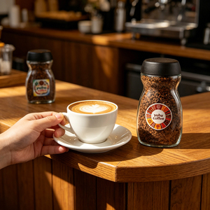 Offerta Speciale: Caffè Istantaneo Liofilizzato 50g 100g 200g in Confezione Convenienza, Caffè Nero Istantaneo dal Buon Sapore, Campioni Gratuiti Disponibili - Product Image 2