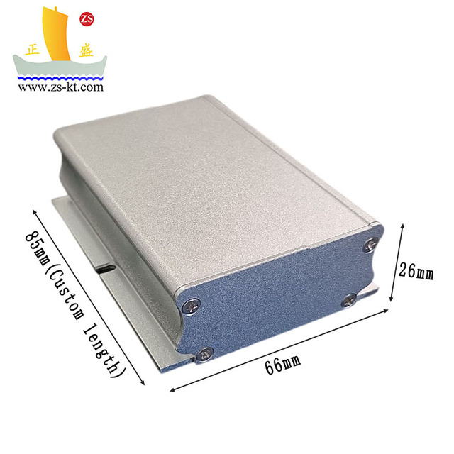 Wholesale OEM Small Aluminum Extruded Profile DIY Electronic Box Amplifier Case PCB Instrument Enclosure for Heat Control Box