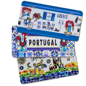 Magnete Souvenir Personalizzato con Stampa 3D in Metallo, Targa di Parigi Francia, Magnete per Frigorifero - Product Image 3