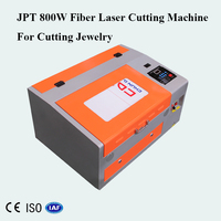 Machine de découpe laser à fibre à refroidissement par air 800W pour acier au carbone, acier inoxydable, aluminium, laiton, tôle galvanisée, alliage de titane