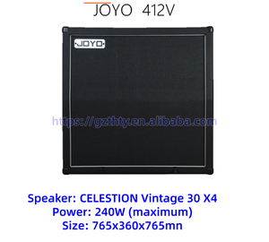 JOYO 412V E-Gitarren-Röhrenverstärker mit geteiltem Lautsprechergehäuse, vielseitiges Dragon V30 Verstärkergehäuse aus WOOG-Material - Product Image 4