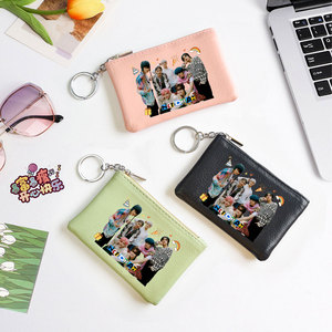 กระเป๋าใส่เหรียญแบบปรับแต่งได้ Kpop Stray Kids/twice/enhypen กระเป๋าเก็บเหรียญขนาดเล็ก กระเป๋าพกพาขนาดเล็ก - Product Image 6