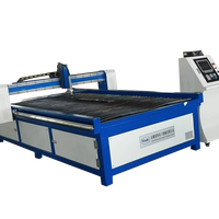 Table de découpe plasma CNC 65A 1530 neuve pour métaux, avec moteur servo, roulement automatique, engrenage, moteur et pompe pour acier