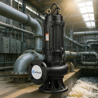 Pompe submersible en acier inoxydable pour drainage et transfert d'eaux usées, 220V 3Hp, pour puits et fosse de relevage des eaux souterraines