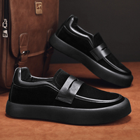 Dernier Modèle Chaussures Habillées en Cuir PU pour Hommes de Bureau Chaussures Décontractées Mocassins