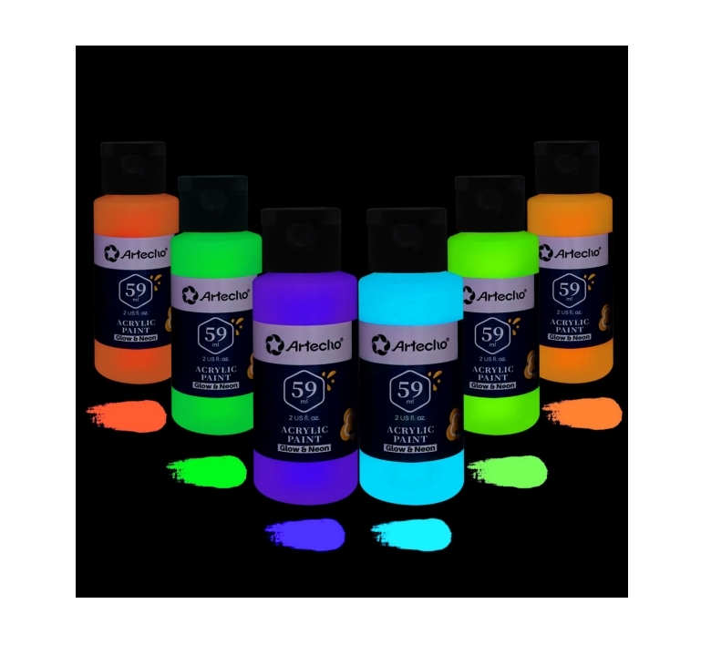 Artecho Acrylic Paint Set of 6