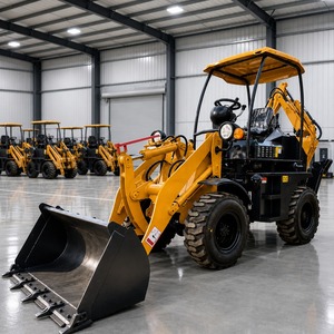 Oferta Destacada: <span class=keywords><strong>Retroexcavadora</strong></span> Compacta con Certificación CE EPA, Mini Tractor Excavador 4x4 con Ruedas o Orugas, OEM Chino Personalizado para Construcción y Agricultura - Product Image 6