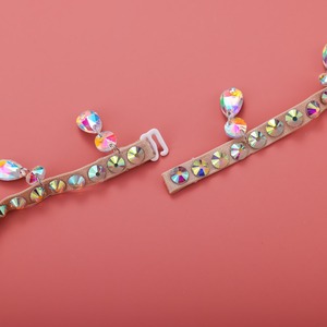 SC049 Festival Carnaval Costumes Accessoires <span class=keywords><strong>Samba</strong></span> Danse Du Ventre Cristal Bijoux Brillant Strass Gland Pendentif Taille Chaîne - Product Image 6