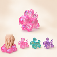 Chien ballon scintillant, jouet sensoriel moelleux rempli de maltose, à remontée lente, anti-stress, ASMR, sensation de satisfaction étrange, en stock, vente en gros
