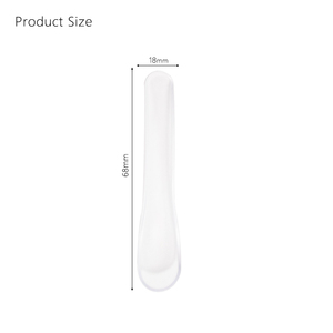 KJ-18 per Lunghezza 70mm, Cucchiai da Bar in Plastica per Cosmetici, Colore Trasparente, Vendita all'Ingrosso - Product Image 5