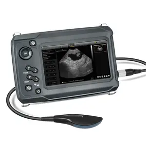 Equino digital portátil bmv s6, sistema ultrassom veterinário ovino portátil