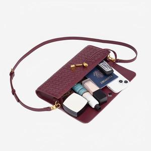 Bolso de mano para mujer IStapromo Gifts, elegante bolso de hombro tejido para fiesta, bolso de mano con correa cruzada - Product Image 6