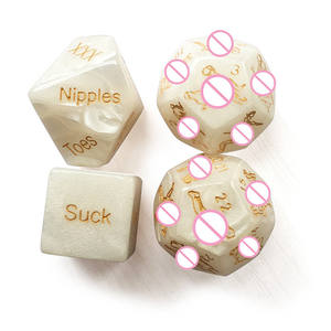 Vente en gros de 24 faces de dés d'amour, jouet de jeu de rôle, 4 pièces, Position sexuelle, pour Couple, jeu coquin - Product Image 2