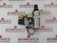 Ensemble complet d'accessoires industriels pour PLC : Filtre régulateur Aw30-03be + Ensemble de médias à 2 voies Vxd2130-03-5d71 (Capteurs / Contacteurs)