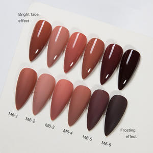 AILANUO Nouvel Arrivage Vernis à Ongles UV LED Offre Spéciale 6 Couleurs Ensemble Échantillon Gratuit OEM ODM Marque Privée DIY - Product Image 2