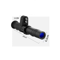 8-24x Zoom optique Ffp Vision nocturne portée de chasse avec Laser 1080p portée de chasse tactique numérique pour 11mm 20mm