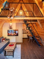 Prefabrik Üçgen A-Çerçeveli Kabin Ev Küçük Modüler Çelik Yapı Prefabrik Ev Özelleştirme Seçenekleriyle