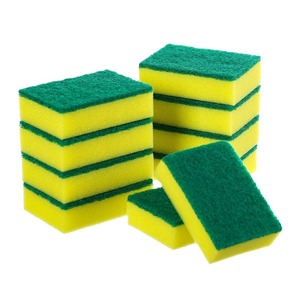 Dishwashing Sponge Blocks Rectangle Kitchen Cleaning Tools For Pots And Pans - Product Image 2